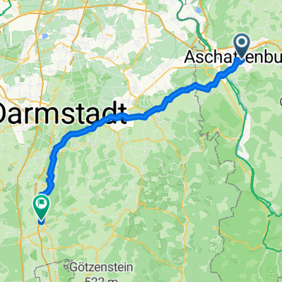 Aschaffenburg - Bensheim
