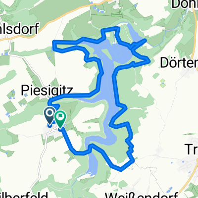 Merken, Zeulenroda-Triebes nach Merken, Zeulenroda-Triebes
