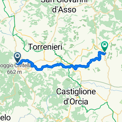 Buonconvento - Montepulciano