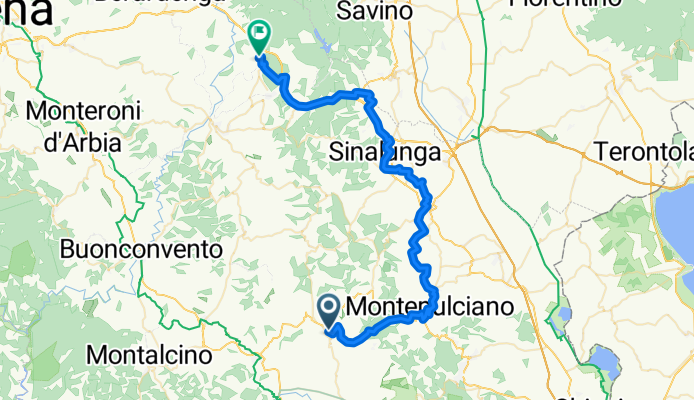 Montepulciano - Castelnuovo Berardenga