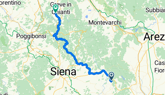 Castelnuovo Berardenga - Panzano in Chianti