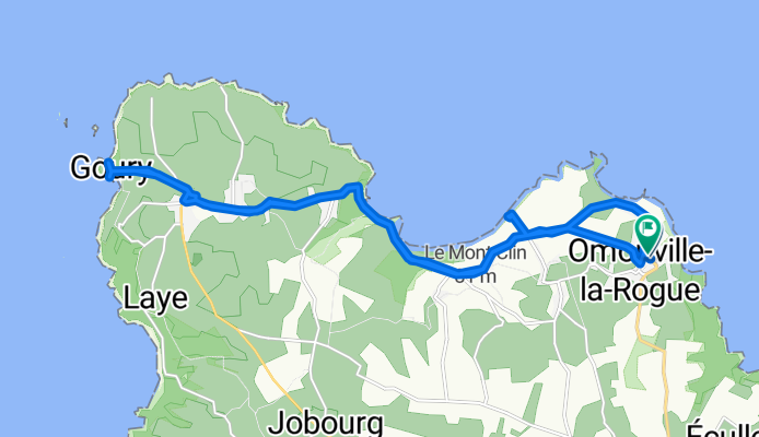 Rue de la Jonquiere nach Rue de la Jonquiere