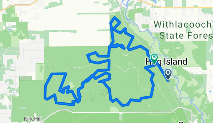 Withlacoochee State Trail, Brooksville to Croom Rital Rd, Brooksville