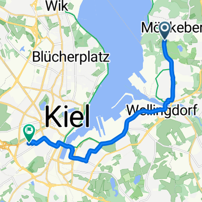 Am Eksol, Mönkeberg nach Lutherstraße, Kiel