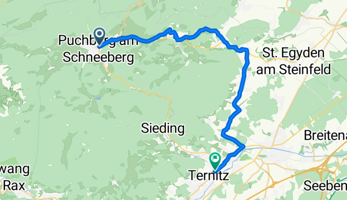 Bahnstraße, Puchberg am Schneeberg - Bogengasse, Ternitz