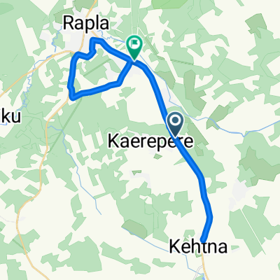 Tallinna-Rapla-Türi tee, Kaerepere to Jaama, Rapla