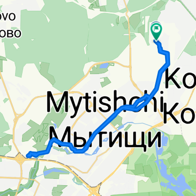 1-й Стрелковый переулок, Мытищи до проезд 5136, Мытищи