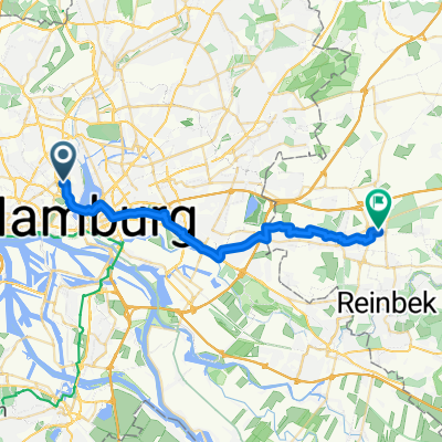 Rutschbahn, Hamburg nach Op den Stüben, Reinbek