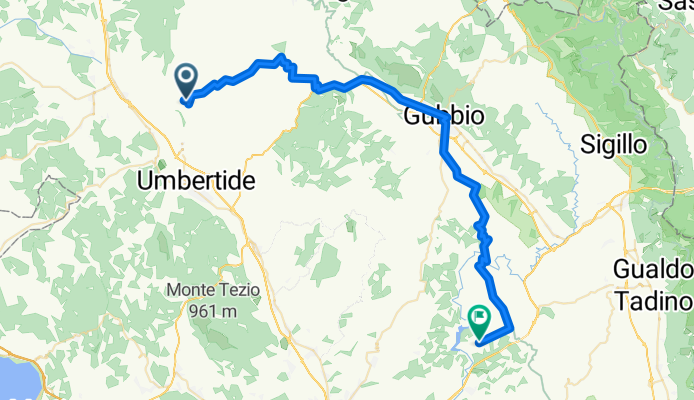 06_Montone - Giomici (attraversa Gubbio)