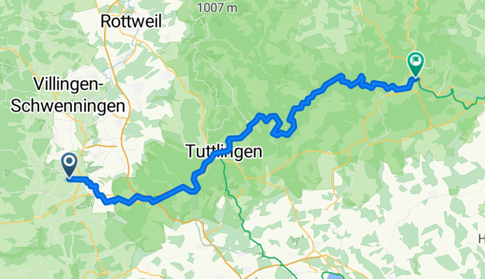 Donaueschingen - Sigmaringen