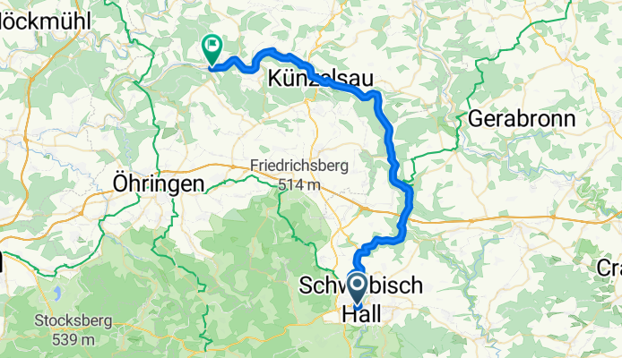 Schwäbisch Hall - Forchenberg