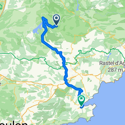 New from Avignon to Vieux Nice - Day 3 - from Aups to Saint-Tropez