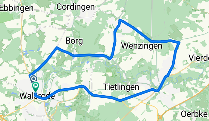 Route in Walsrode