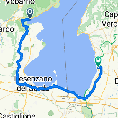 Via Lungolago Giuseppe Zanardelli, Salò nach Via Rocca, Lazise