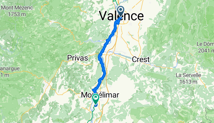 Valence - Châteauneuf-du-Rhône