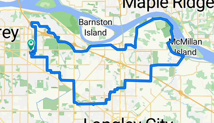 153 St, Surrey to 95 Ave, Surrey