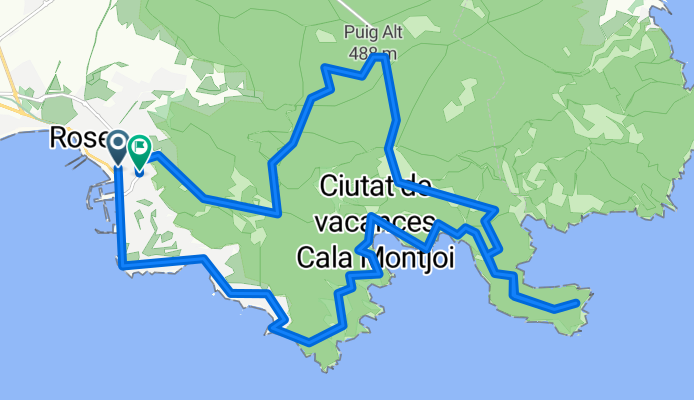 17 Roses Far Lledó Montjoi Cap-Norfeu Canadell Pas-del-Llop Puig-Alt Les-Gates-Oest Fràgam