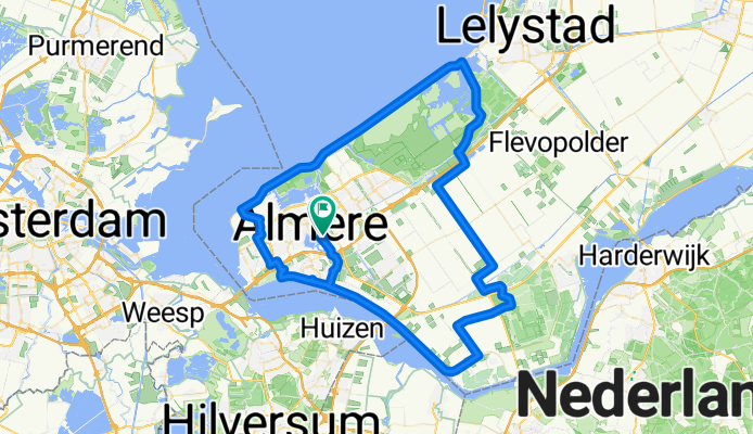 Ruta en Almere