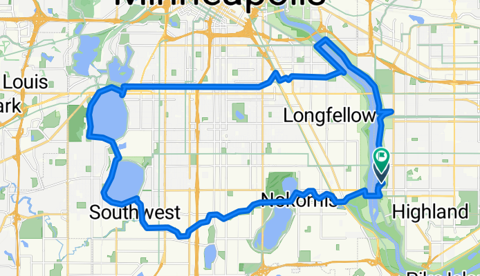 Mississippi River Boulevard South 615-645 to Mississippi River Boulevard South 615-645