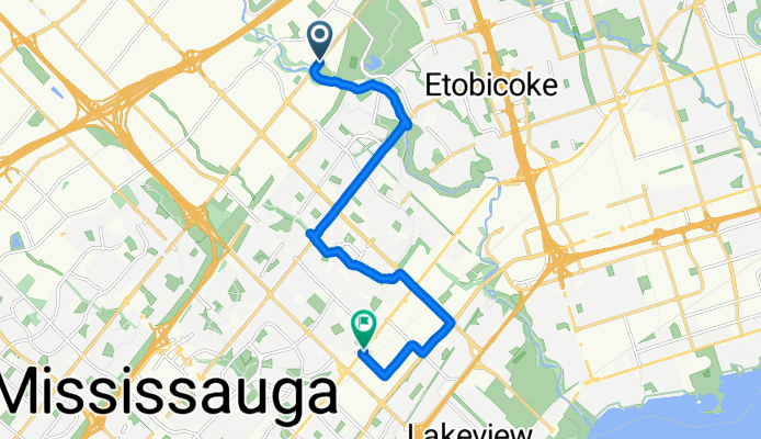 Eglinton Avenue West to Dundas Street East