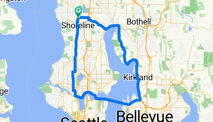 Stone Ave N, Shoreline to Stone Ave N, Shoreline