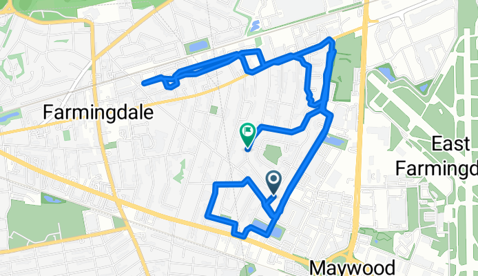 S Crescent Dr, Farmingdale to S Crescent Dr, Farmingdale
