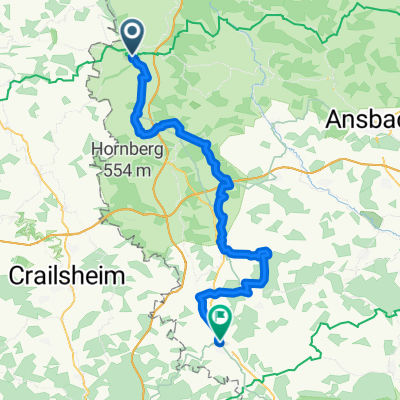 Rothenburg ob der Tauber - Dinkelsbühl
