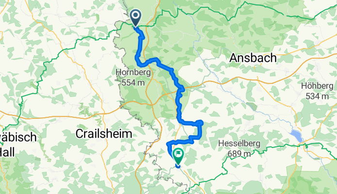 Rothenburg ob der Tauber - Dinkelsbühl