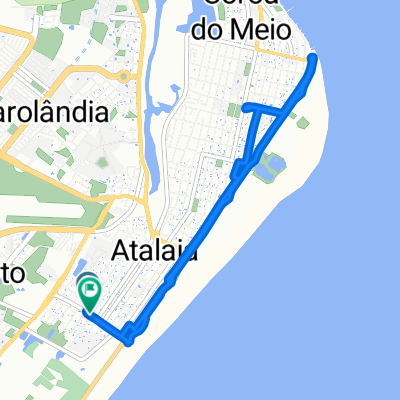 Avenida Poeta Vinícius de Morais, Aracaju a Rua Jordão Oliveira, Aracaju