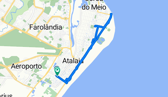 Avenida Poeta Vinícius de Morais, Aracaju a Rua Jordão Oliveira, Aracaju