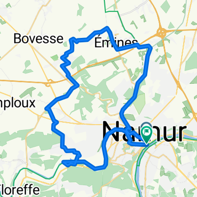 De Impasse d'Harscamp à Avenue Fernand Golenvaux