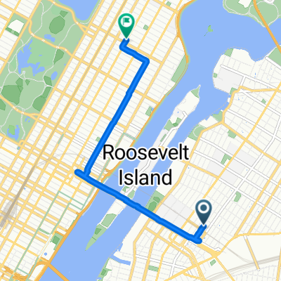 24th St, New York to Lexington Ave, New York