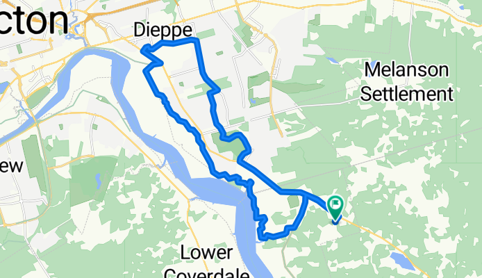 Raphael St, Dieppe to Raphael St, Dieppe