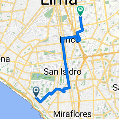 De Avenida Hipólito Unanue a San Cristóbal