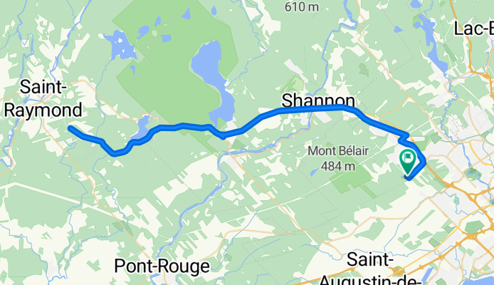 De Avenue De L'Église South à Route de l'Aéroport