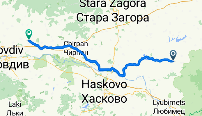 Topolovgrad - General Nikolaevo