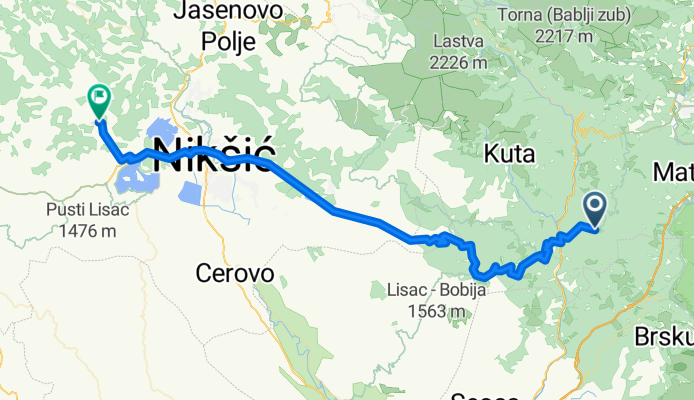 Kolašin - Nikšić