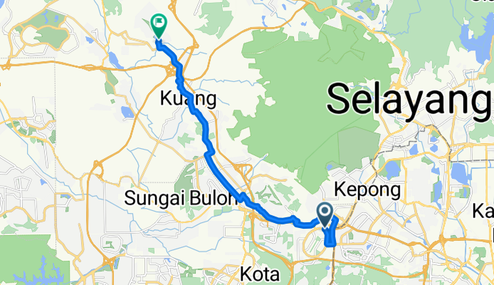 Sri Damansara to Gamuda Gardens