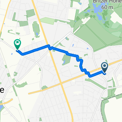 Drusenheimer Weg, Berlin nach Daimlerstraße, Berlin