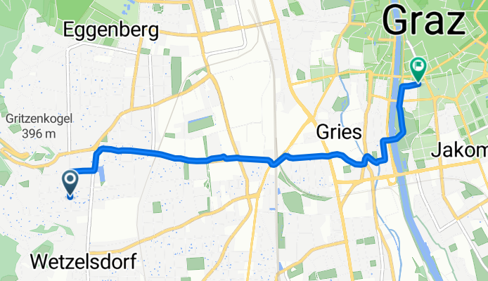 Josef-Posch-Straße, Graz nach Keesgasse, Graz