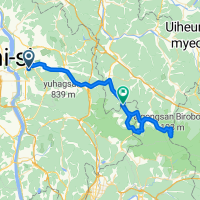 구포동 -- 팔공산통신대