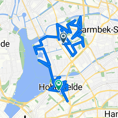 Beethovenstraße, Hamburg nach Ackermannstraße, Hamburg