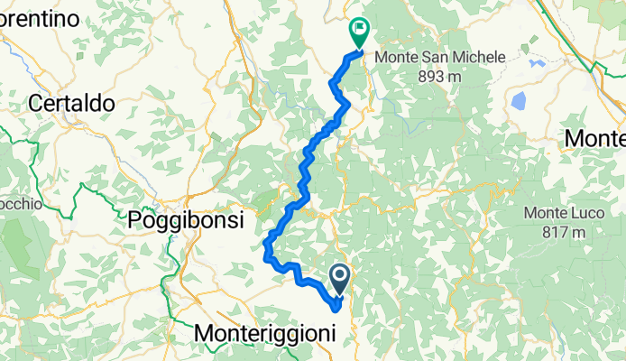 SP 119, Castellina in Chianti to Via di Colognole, Greve in Chianti