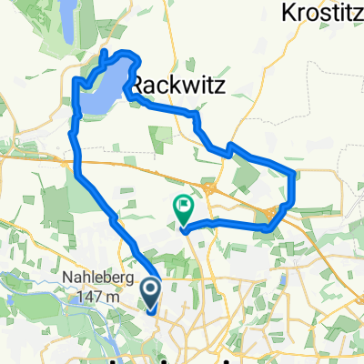 Route zu Wiederitzsch
