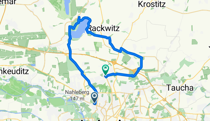 Route zu Wiederitzsch