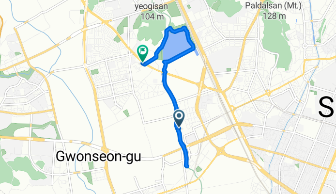 서둔동 238-41Ph0]으로 라우팅