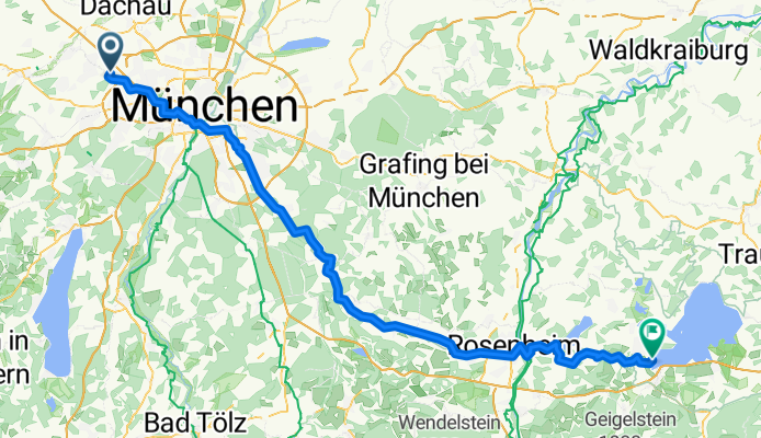 München - Bernau am Chiemsee