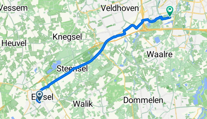 Van der Zandenstraat, Eersel to Oud-Gestel, Eindhoven