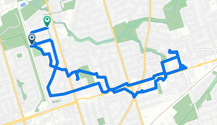 Gatineau Hydro Corridor Tr, Toronto to Fitzgibbon Ave, Toronto