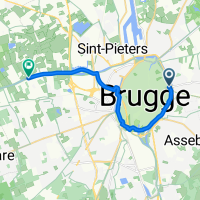 Langestraat, Brügge nach Vaartdijkstraat, Brügge
